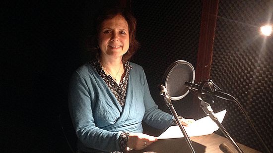 Ina Habermann, Professorin für englische Literatur, leitete das Podcast-Projekt.