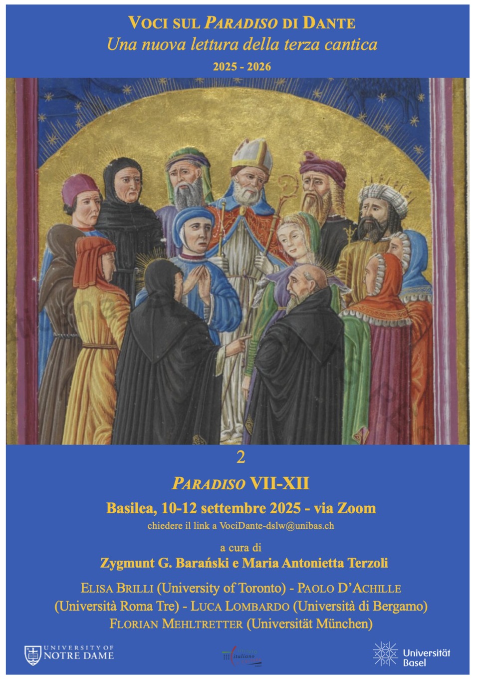 voci sul paradiso di dante