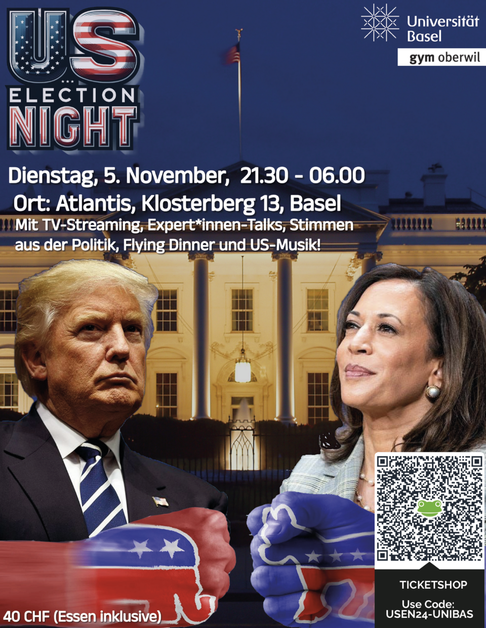 Flyer Wahlnacht