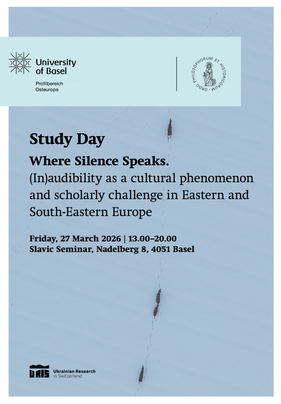 Study Day Where silence speaks