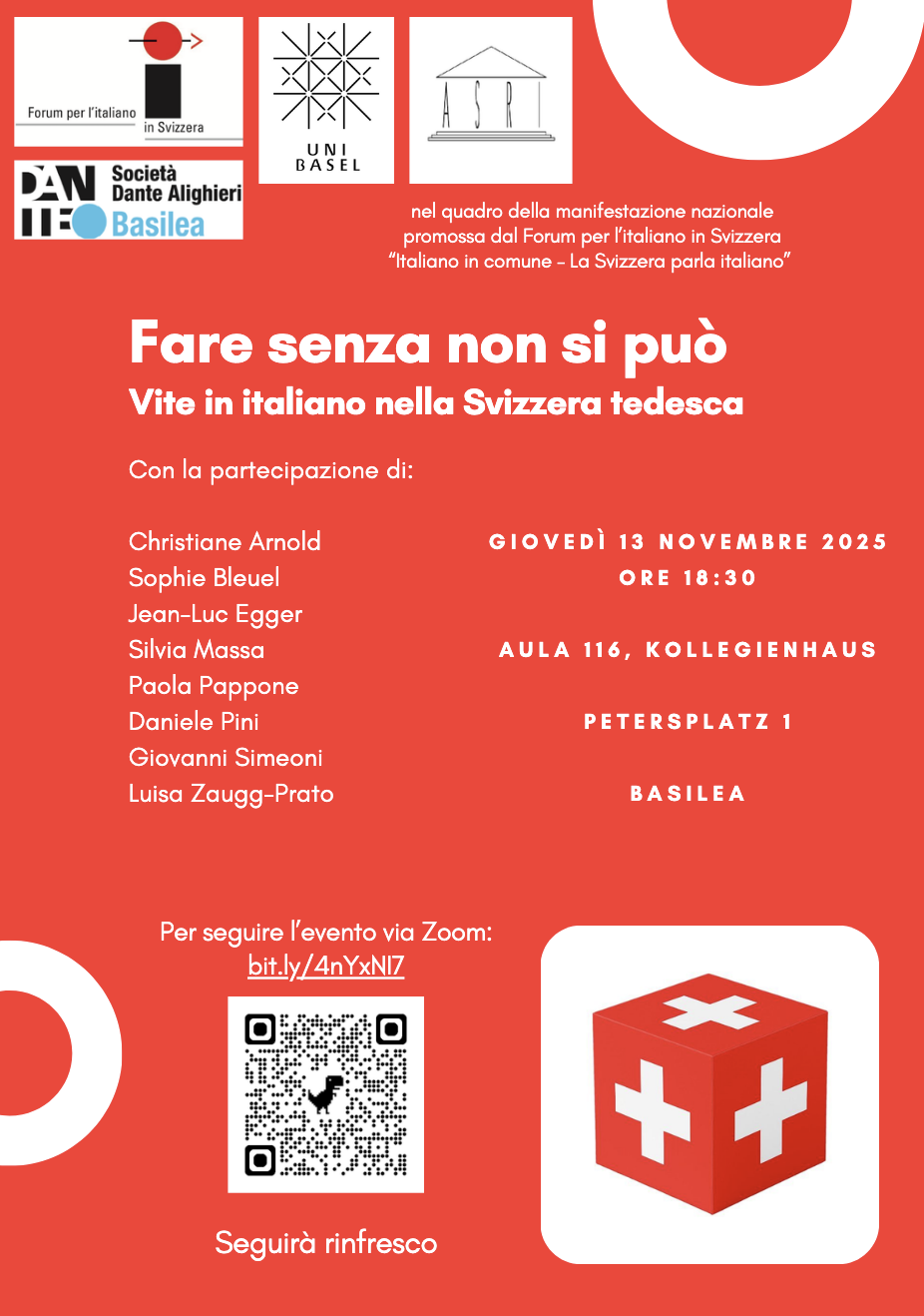 Fare senza non si può