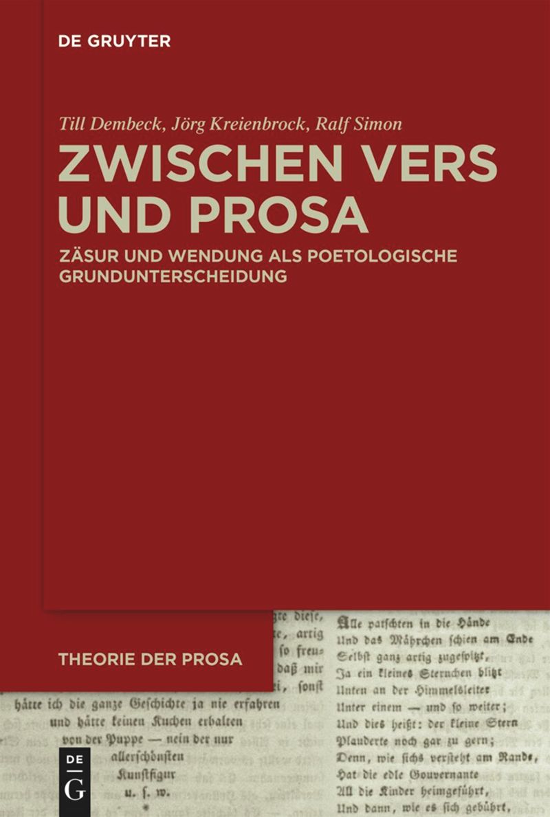 Vers und Prosa