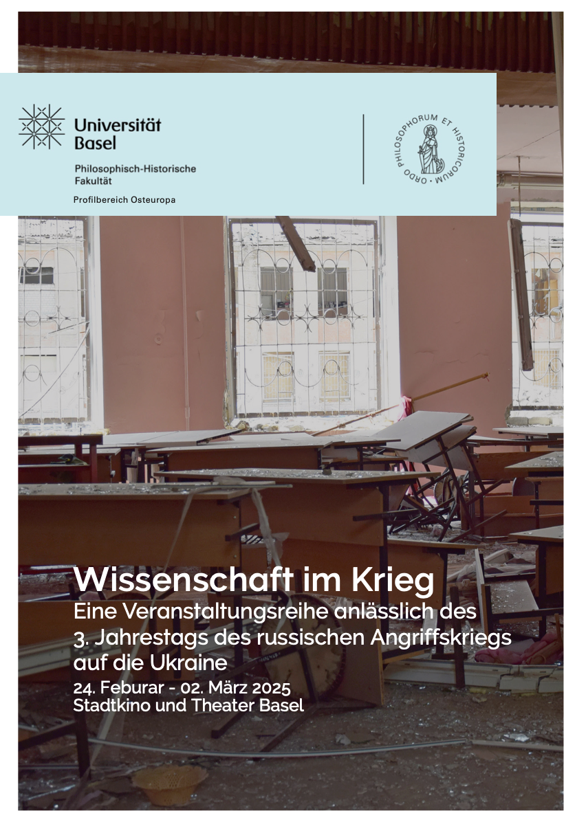 Flyer Wissenschaft im Krieg