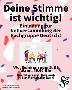 Fachgruppe Deutsch Einladung